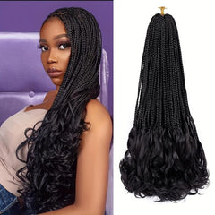 French Curl Crochet Braids 35 56 Cm 1 Pack Pre Looped Braids Crochet Hair
