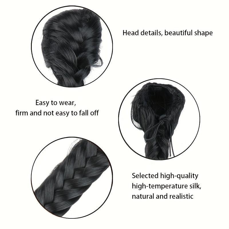Ombre Fishbone Ponytail Extensions for Women