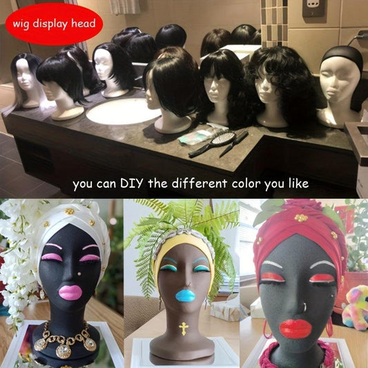2pcs 30 Wig Head: Upgrade Your Hair Styling Routine