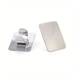Makeup Foundation Spatula Stainless Steel Finger Ring Palette Stick Scraper