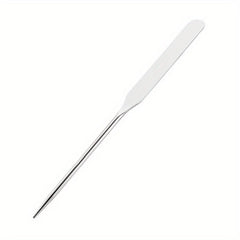 Makeup Foundation Spatula Stainless Steel Finger Ring Palette Stick Scraper