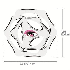 Eyeliner Cards Set, 6-in-1 Eyeshadow & Eyeliner Tools for Makeup