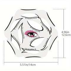 Eyeliner Cards Set, 6-in-1 Eyeshadow & Eyeliner Tools for Makeup