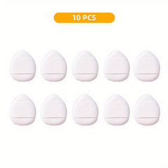 20 PCS Triangle Makeup Puff Finger Soft Setting Sponge Mineral Powder