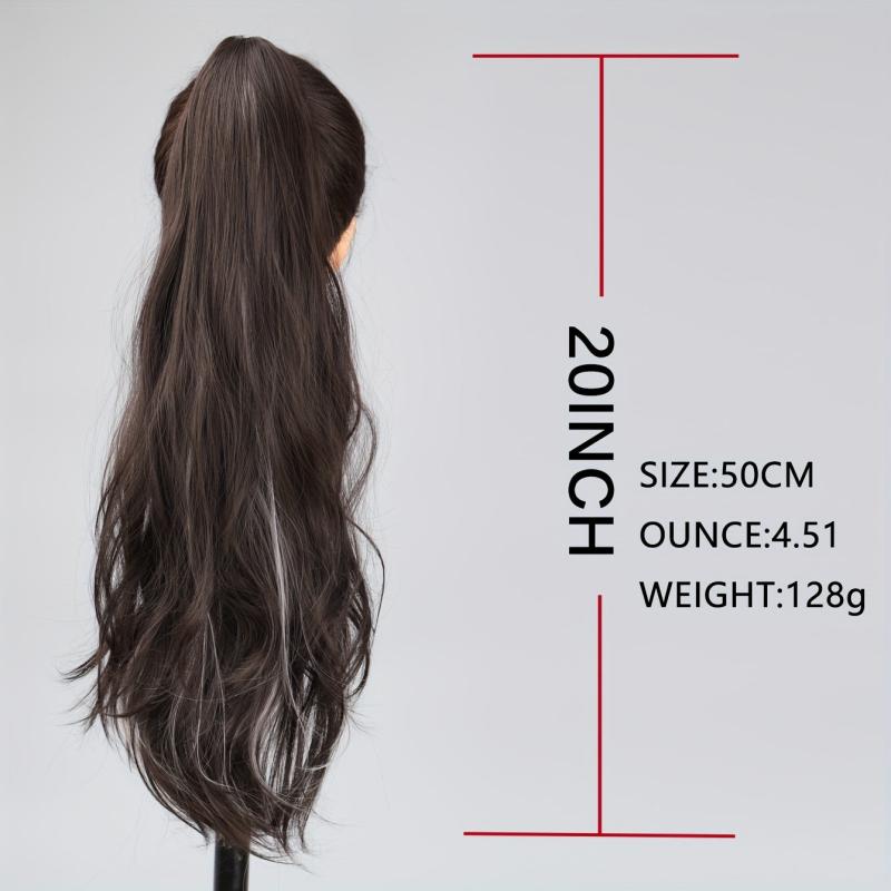 Long Curly Claw Ponytail Synthetic Hair Extensions