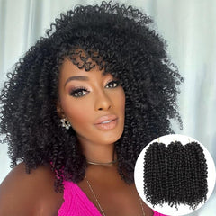 3 Packs Spring Twist Hair Braids Faux Locs Crochet Hair Extensions