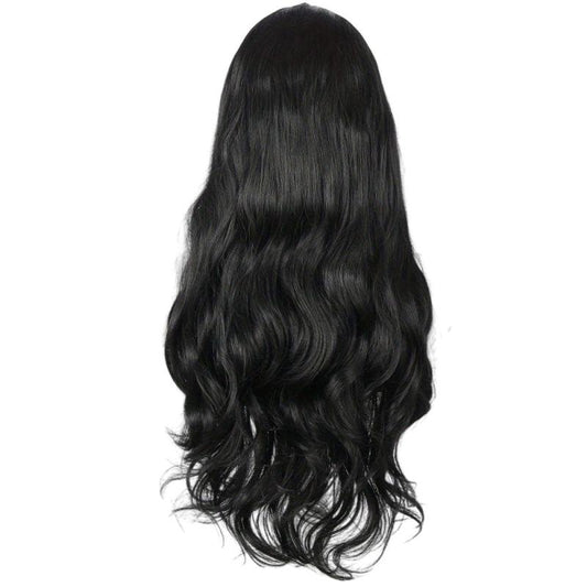 Long Curly Wig With Bangs Synthetic Wig Beginners Friendly Heat Resistant