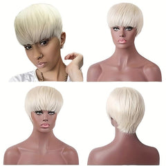 Short Pixie Cut Wig Hair Short Wigs For Women Synthetic 613 Short Pixie Bob Wig