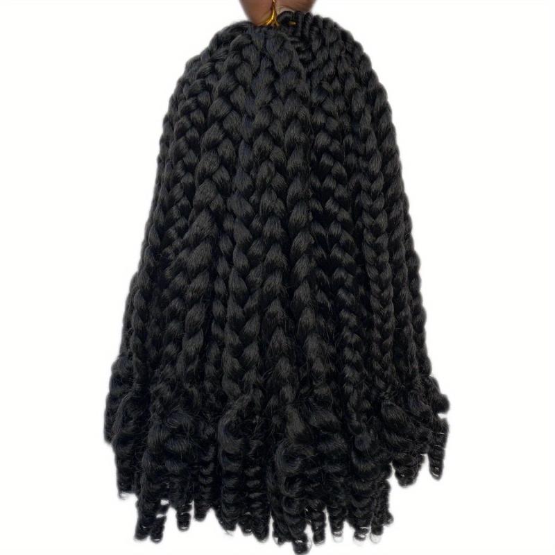 6 Packs Curly Ends Crochet 25 4 Cm Omber Bob Box Braid Crochet Hair