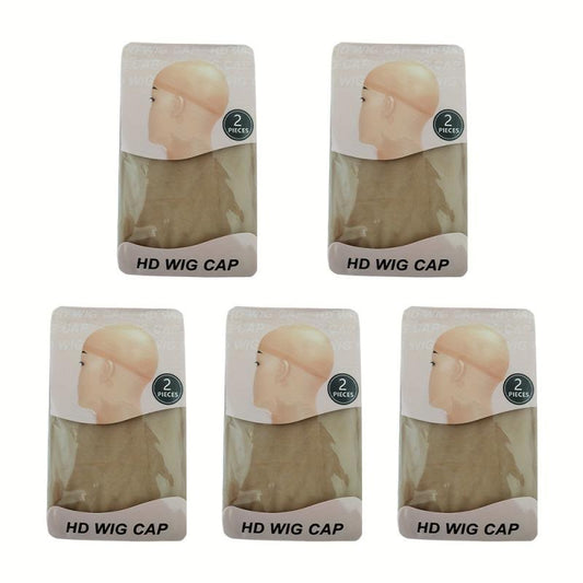 10 Pcs HD Wig Caps For Women Ultra thin Invisible Breathable Caps