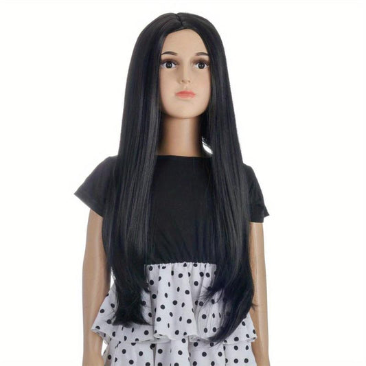 Anime Cosplay Wig Long Straight Synthetic Wig For Halloween