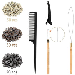 Hair Tinsel Kit 18 Colors 4320 Strands Tinsel Hair Extensions