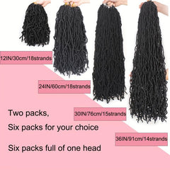 Distressed Soft Locs Crochet Hair Extensions