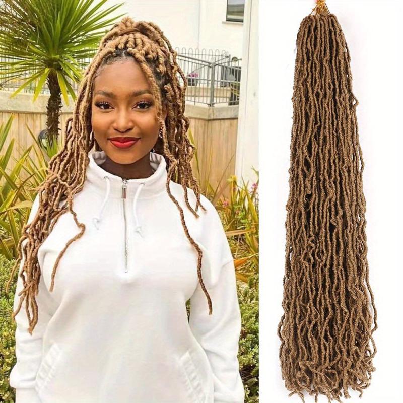 12pcs Soft Locs 76.2 cm Goddess Locs Crochet Hair Extensions