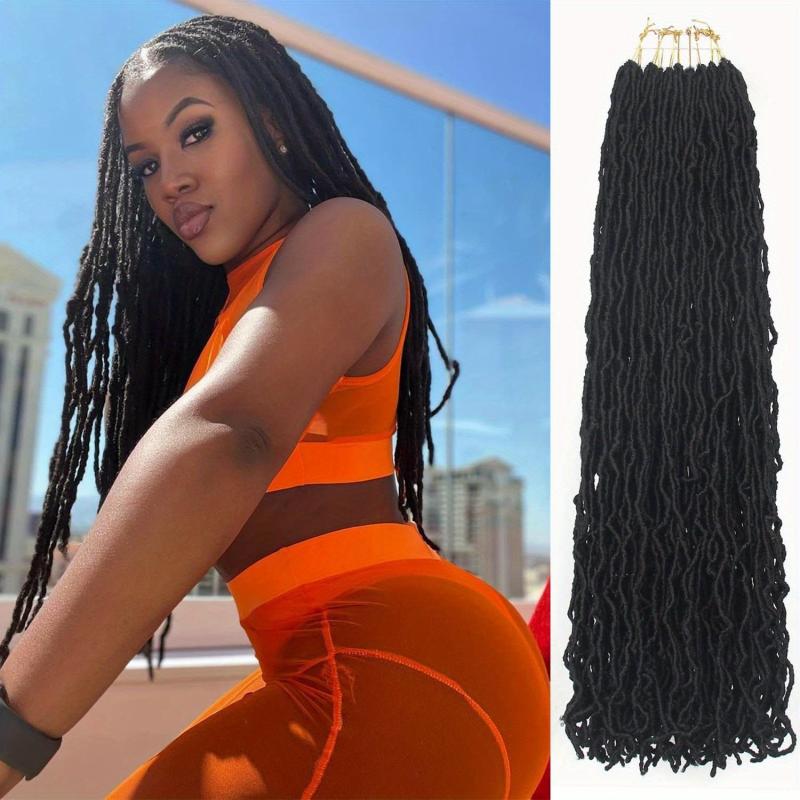 12pcs Soft Locs 76.2 cm Goddess Locs Crochet Hair Extensions