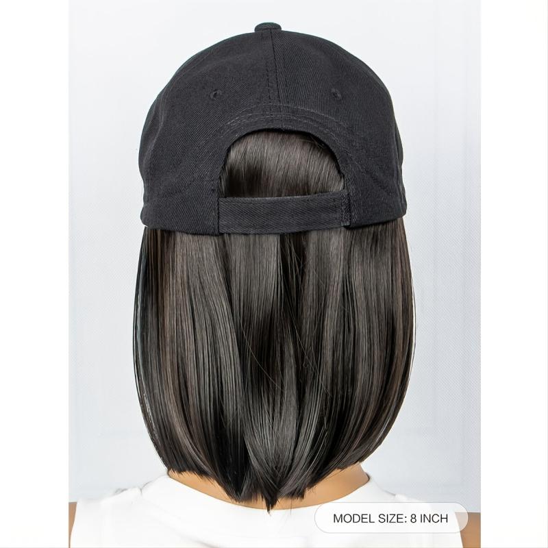 Gray Synthetic Bob Wig for Women