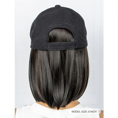 Gray Synthetic Bob Wig for Women