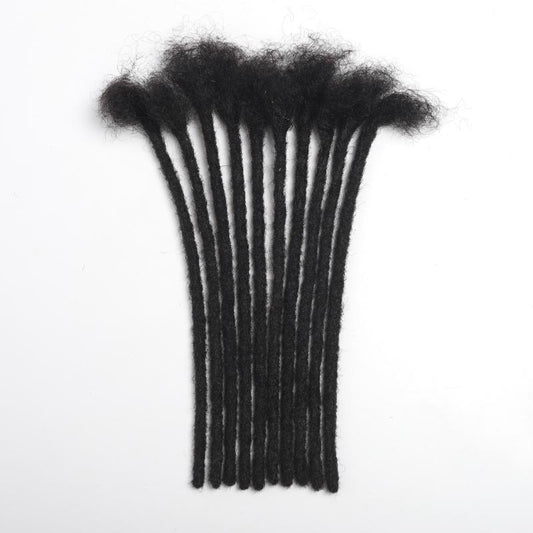 100 Human Hair Reggae Dreadlocks Hair Extensions Soft Braid