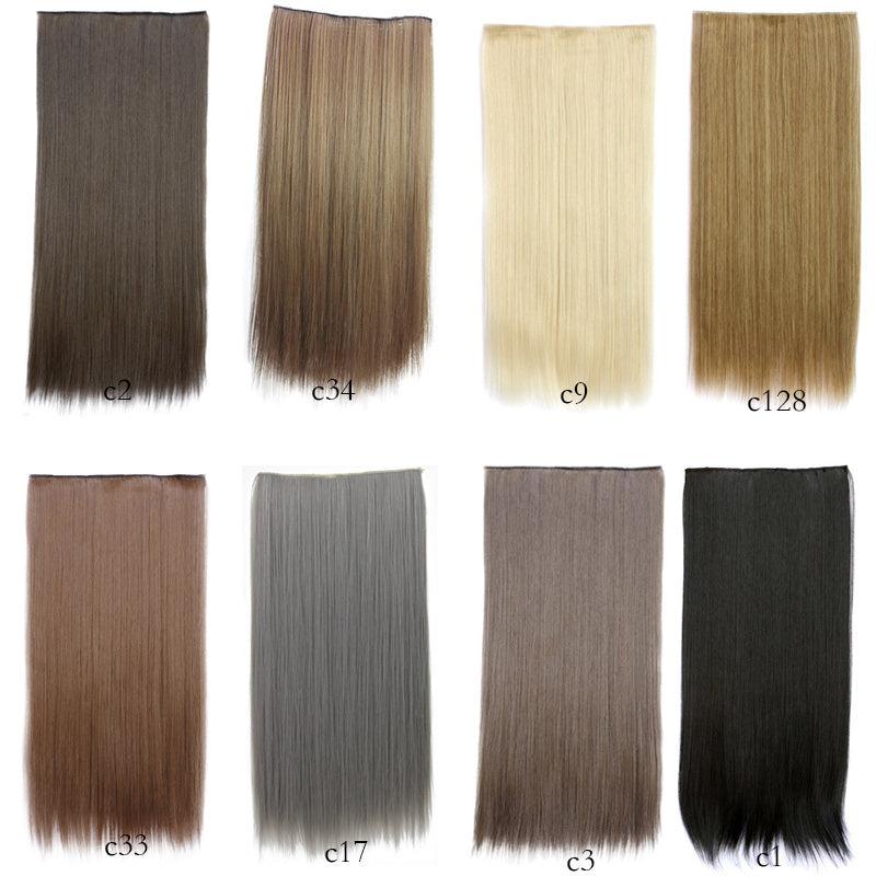 24 Inch Straight Synthetic Hair Extension for Women