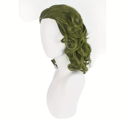 Short Curly Clown Cosplay Wig for Halloween Party