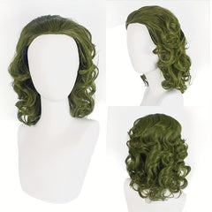 Short Curly Clown Cosplay Wig for Halloween Party