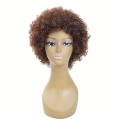 Afro Short Curly Wig for Men and Women