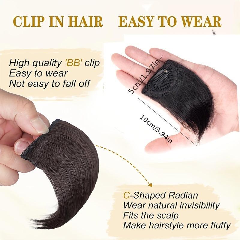 Synthetic Hair Clip In Extensions for Women with Thinning Hair
