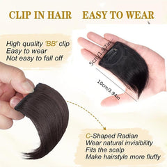 Synthetic Hair Clip In Extensions for Women with Thinning Hair