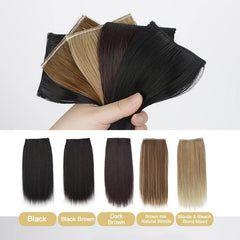 Synthetic Hair Clip In Extensions for Women with Thinning Hair