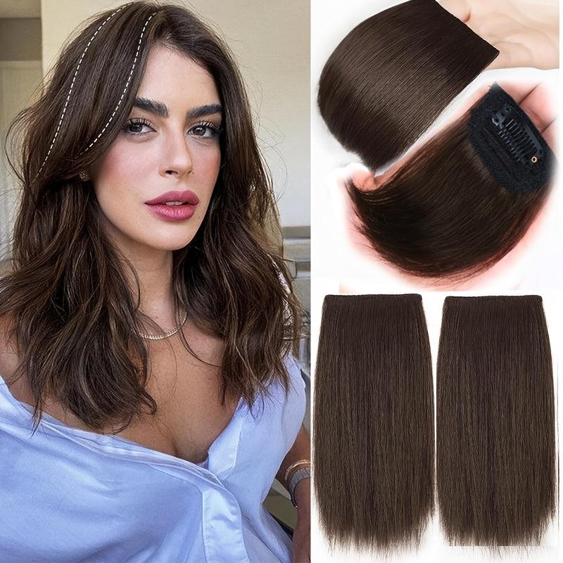 Synthetic Hair Clip In Extensions for Women with Thinning Hair