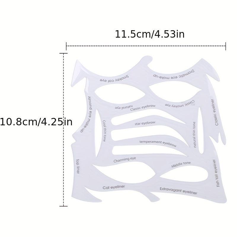 Multifunctional Makeup Template Sticker for Eyeshadow/Eyeliner/Eyebrow