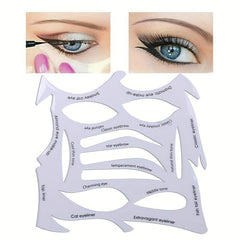 Multifunctional Makeup Template Sticker for Eyeshadow/Eyeliner/Eyebrow