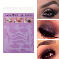 Multifunctional Makeup Template Sticker for Eyeshadow/Eyeliner/Eyebrow