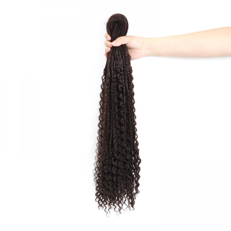 Boho Box Braids Double Ended Dreadlock Extensions 24in Honey Blonde
