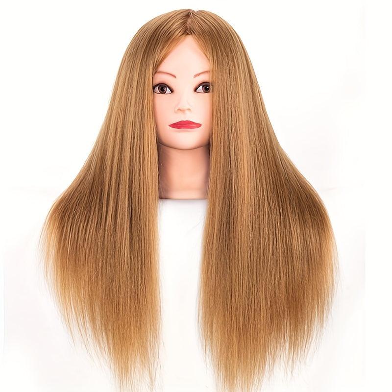 Mannequin Head 85 Real Human Hair Dolls Hairstyles Pro Styling Hairdressing