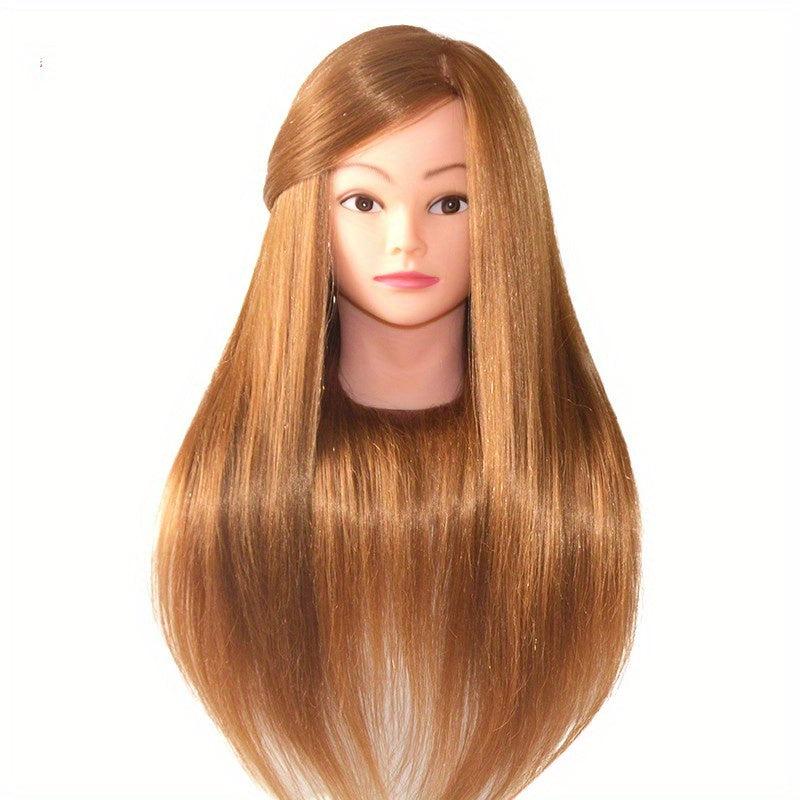 Mannequin Head 85 Real Human Hair Dolls Hairstyles Pro Styling Hairdressing