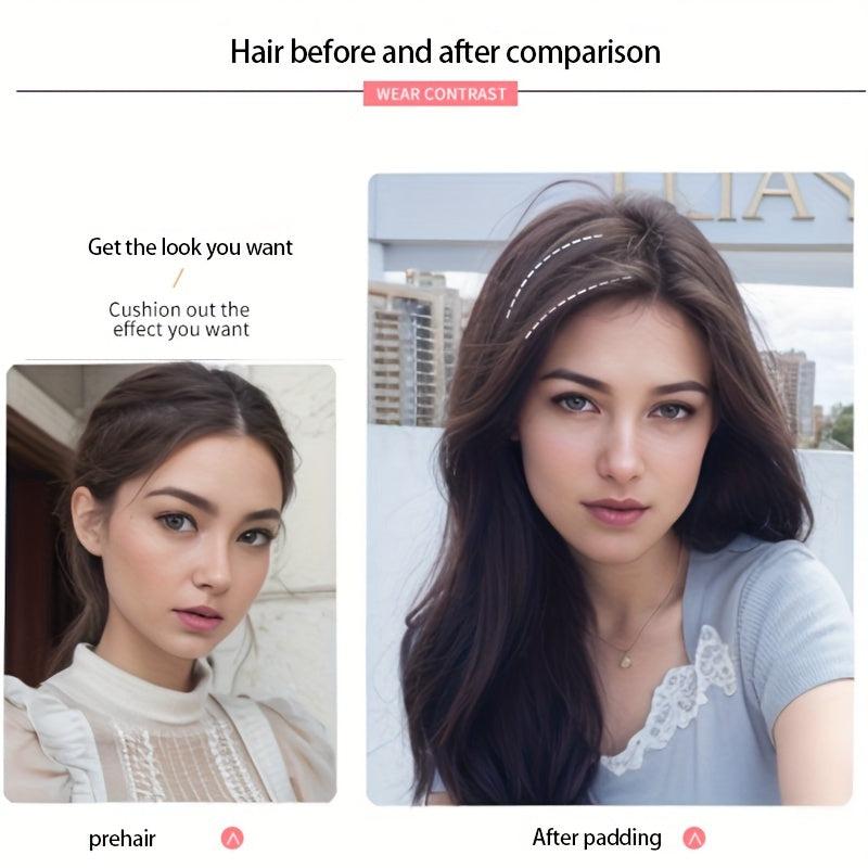 Short Straight Hair Pieces Synthetic Clip In Hair Extensions Natural Looking