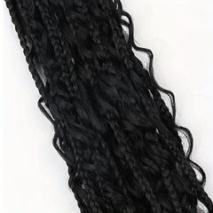 8 Cm 6 Packs Boho Box Braids Crochet Hair Extensions