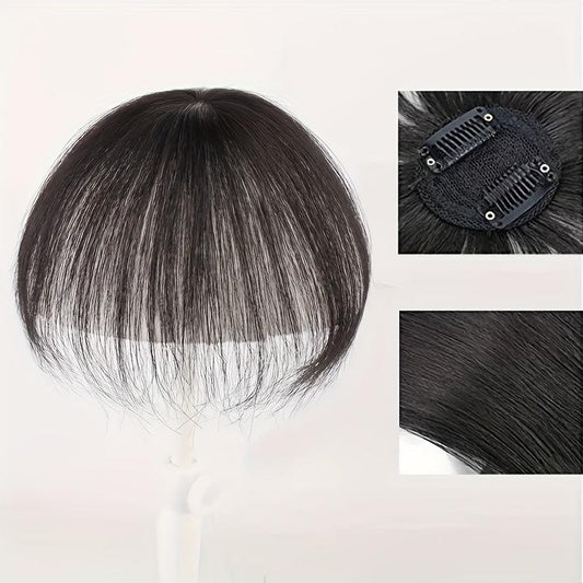 100% Human Hair Topper Hair Piece Straight Clip-In Extensions