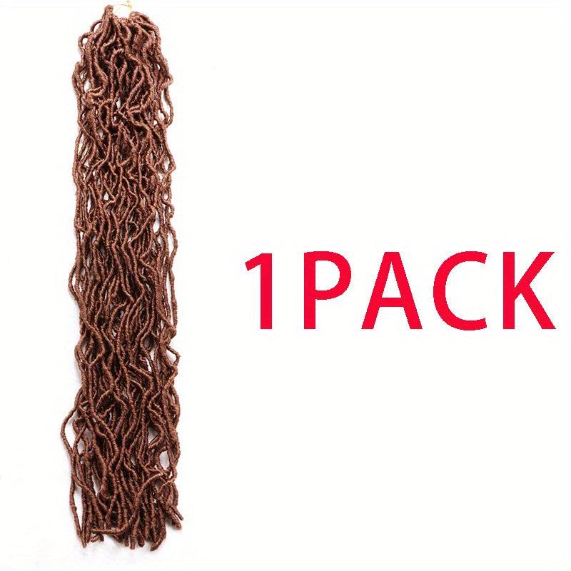 91 44 Cm 6 Packs Soft Locs Crochet Hair Extensions For Natural Butterfly Style