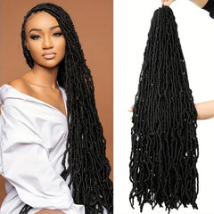 91 44 Cm 6 Packs Soft Locs Crochet Hair Extensions For Natural Butterfly Style