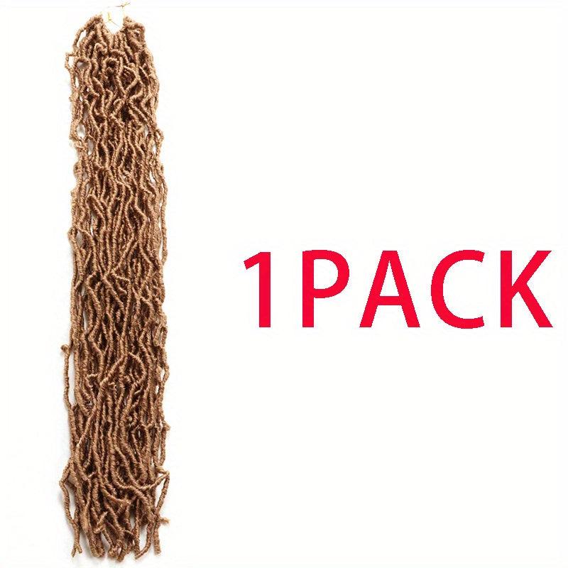 91 44 Cm 6 Packs Soft Locs Crochet Hair Extensions For Natural Butterfly Style