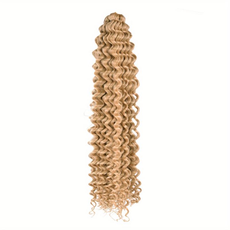 55 88 Cm Ocean Wave Crochet Hair 90g Wave Deep Twist Braiding Hair