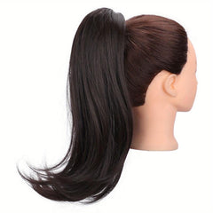 Golden Brown Curly Ponytail Hair Extension