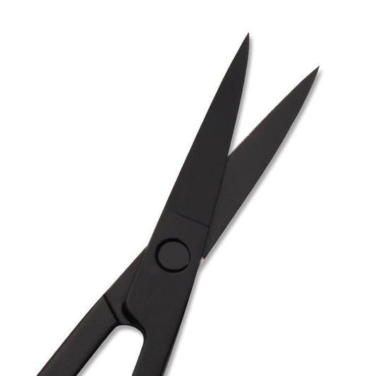Curved Facial Hair Scissors for Men & Women - Professional Stainless Steel