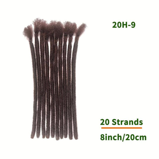 20 Strands Backcomb Twisted Dreadlocks Extensions