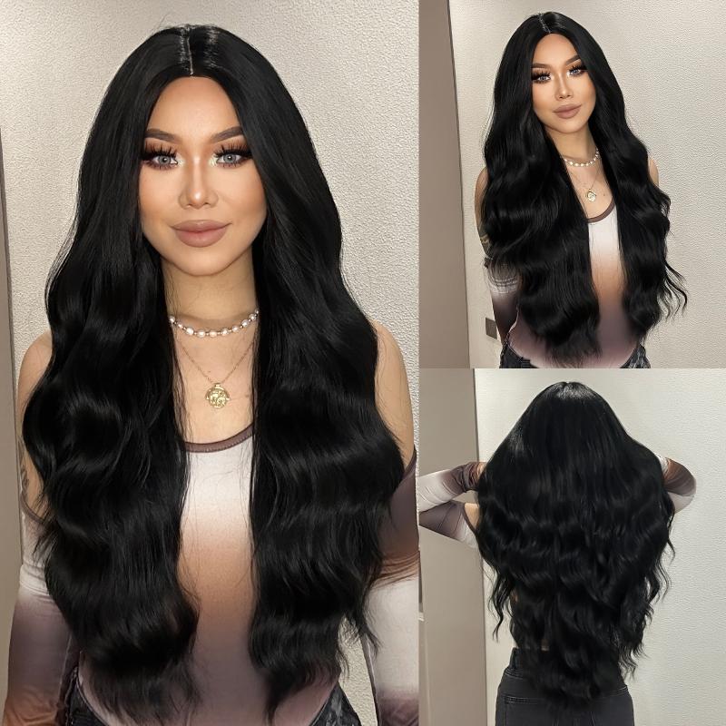 12 Cm Long Curly Wig with Bangs for Party Holiday Must-Have Synthetic Wig