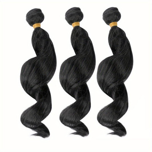 3pcs Ombre Synthetic Body Wave Hair Bundles 35-56cm