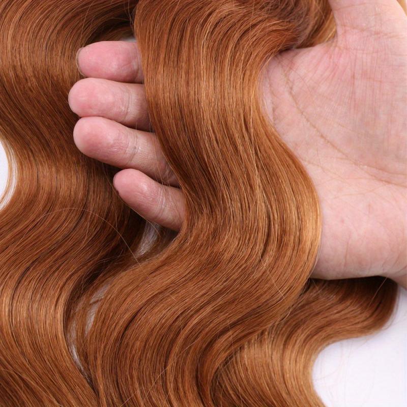 1Pcs Body Wave Hair Bundles 66 04 Cm Synthetic Fiber Heat Resistant