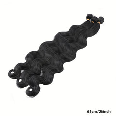 1Pcs Body Wave Hair Bundles 66 04 Cm Synthetic Fiber Heat Resistant